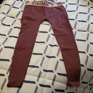 Gymshark Maroon Seamless Leggings
